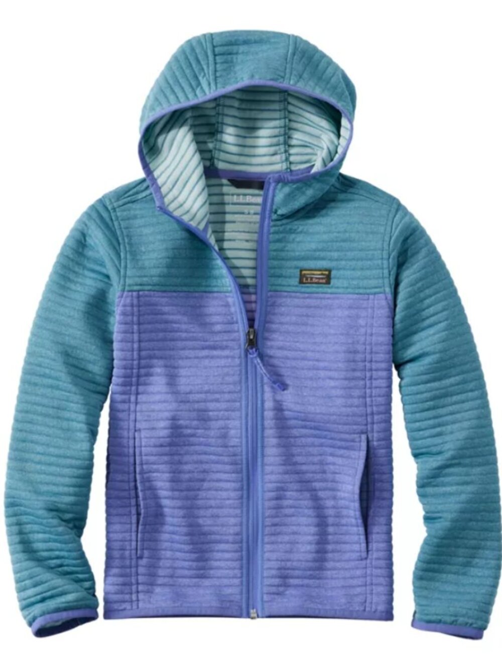 Kids' Airlight Colorblock Full-Zip Hoodie, Sz. 12